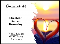 Sonnet 43 Elizabeth Barrett Browning - Eduqas